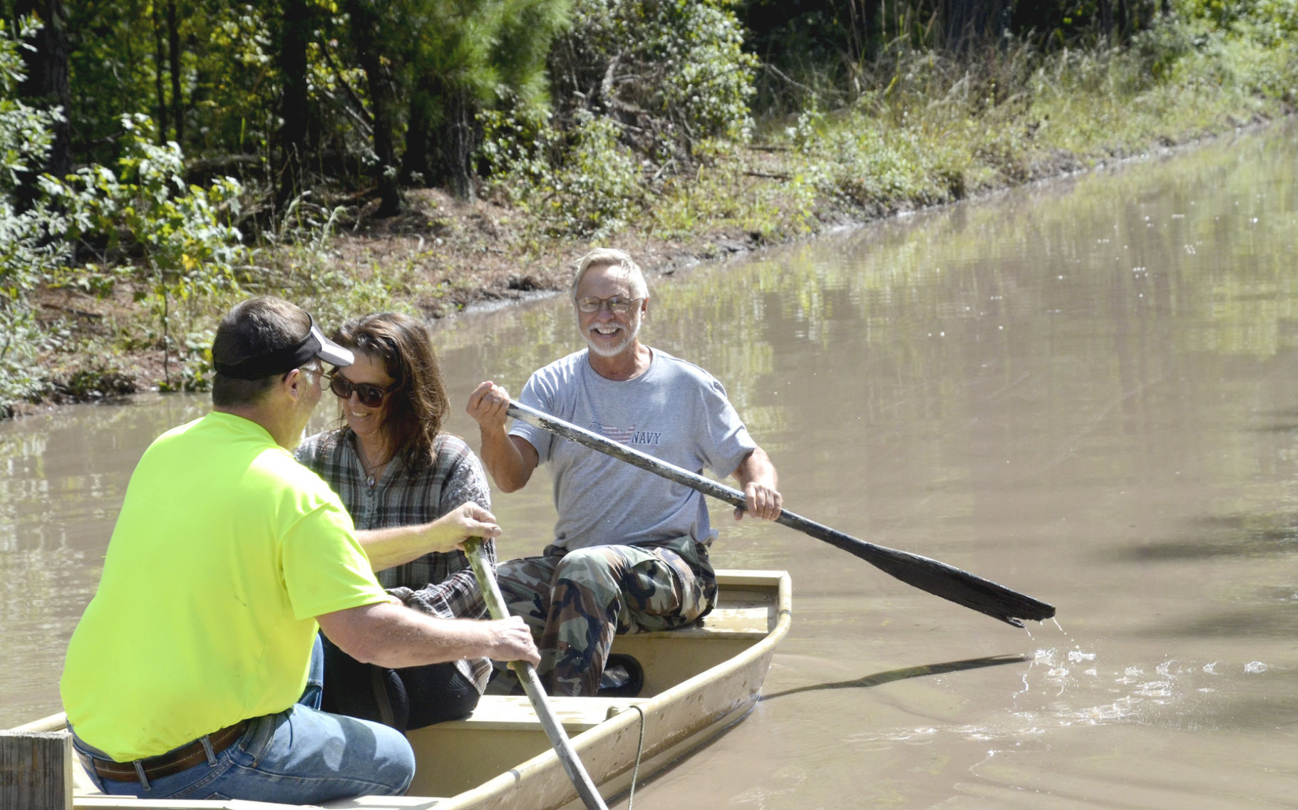 South River Road by boat